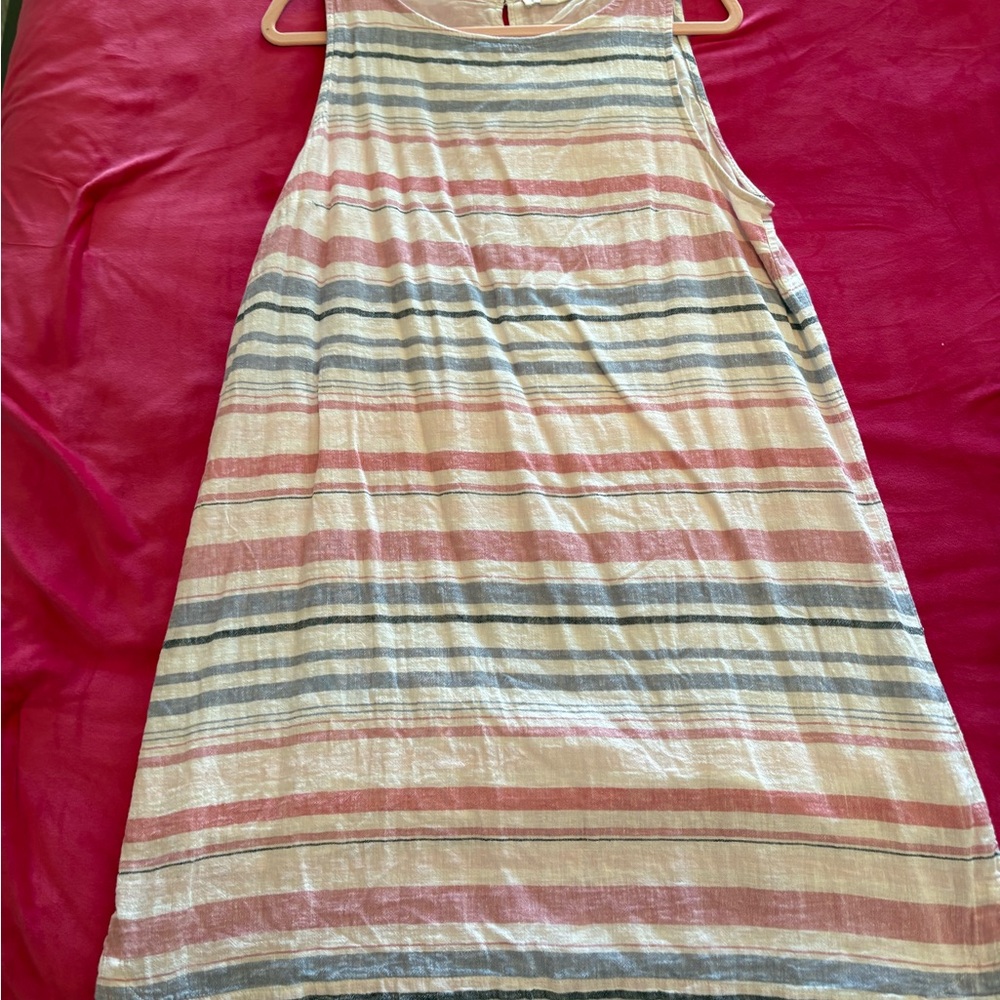 Beachlunchlounge Multicolor Striped Dress